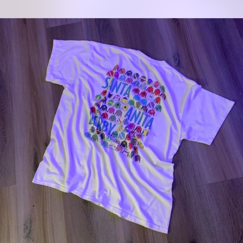 White T-shirt XL with great graphic on the back